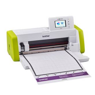 MAQUINA PARA RECORTE 110V SDX85 - C/SCANNER SCANNCUT - BCO/VERDE - UN - BROTHER