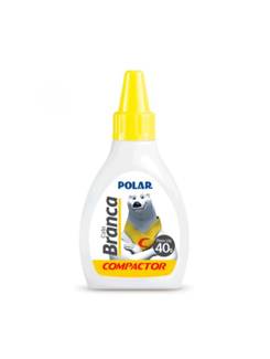 COLA BRANCA LAVAVEL POLAR  - 40G - UN - COMPACTOR