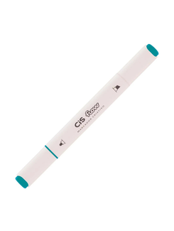 MARCADOR ARTISTICO PONTA DUPLA PERMANENTE - N66 - 57807 - TURQUESA - CX 06 - CIS