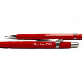 LAPISEIRA SHARP 0.9 P209  - VERMELHO - UN - PENTEL