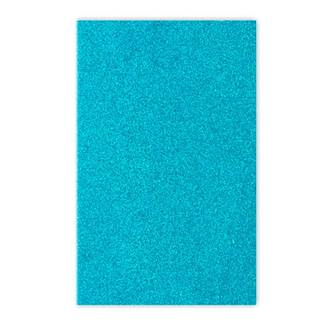 FOLHA EVA GLITTER  - AZUL CLARO - PCT 10 - DUBFLEX