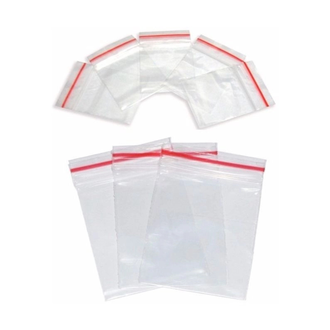 SACO TRANSPARENTE ZIP LOCK C/100 - 14x20 - UN - TALGE