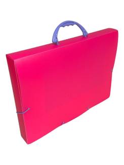 MALETA C/ALCA ELASTICO OFICIO FULL COLOR - 2164 - ROSA PINK - UN - DELLO