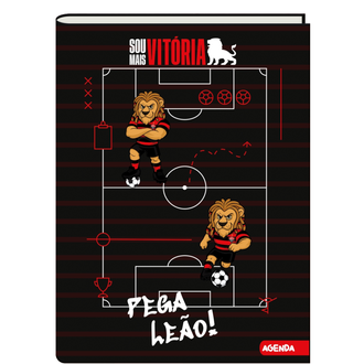 AGENDA COSTURADA 1/4 ECVITORIA 128FL - 8242 - UN - BAHIA ARTES