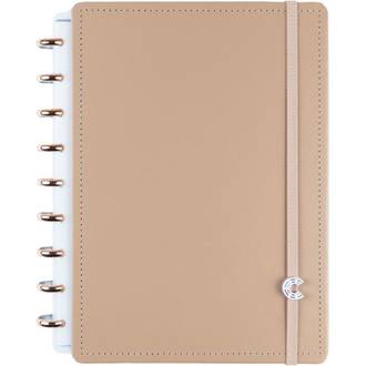 CADERNO INTELIGENTE GRANDE CIGD4361 - CAPPUCCINO - UN - CADERNO INTELIGENTE