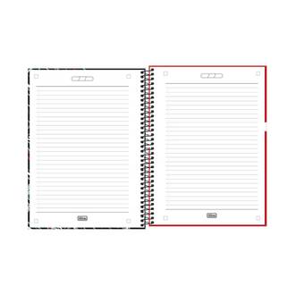 CADERNO UNIV CAPA DURA 1X1 80FLS - COCA-COLA - PCT 4 - TILIBRA