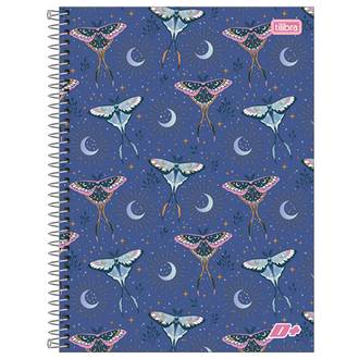 CADERNO UNIV CAPA DURA 10X1 200FLS - MAIS+ FEM - UN - TILIBRA
