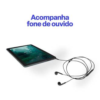 TABLET M10-6G/128GB OCTACORE - NB359 - CINZA - UN - MULTILASER