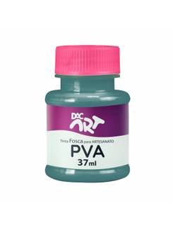 TINTA PVA FOSCA 37ML  - CINZA LUNAR - UN - DAC