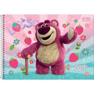 CADERNO DESENHO CAPA DURA 80FLS - ESPIRAL - 397148 - LOTSO - UN - TILIBRA