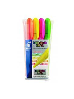 MARCA TEXTO LUMICOLOR C/4 - PCT 24 - PILOT