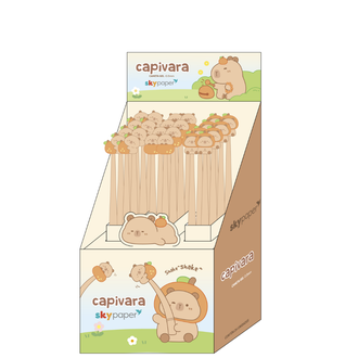 CANETA GEL FLEXIVEL CAPIVARA 0,5MM - CP0401 - DPL 24 - SKYPAPER