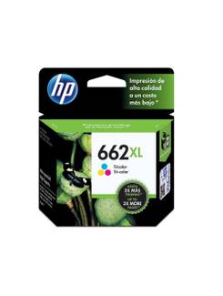 CARTUCHO DE TINTA 662XL COLORI CZ106AB - UN - HP