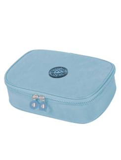 ESTOJO ESCOLAR BOX CRINKLE - YS41053AC - AZUL CLARO - UN - YINS