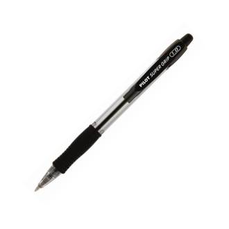 CANETA SUPER GRIP 1.0MM - PRETO - UN - PILOT
