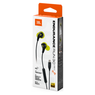 FONE INTRA C/MICROFONE ENDURANCE RUN 3 - PRETO - UN - JBL