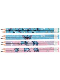 LAPIS PRETO HB STITCH C/BORRACHA - 31324 - UN - MOLIN