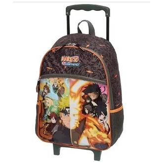 MOCHILA C/RODAS NARUTO INFANTIL - UN - PACIFIC
