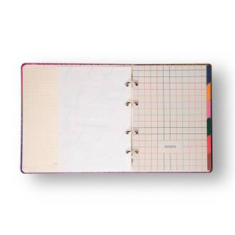 CADERNO ARGOLADO CLASSICA 17X24 / CARAMELO 2382 - UN - CICERO