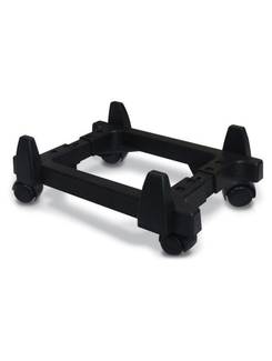 SUPORTE P/ CPU COM RODAS 4624 - PRETO - UN - FORCE LINE