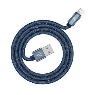 CABO USB - LIGHTNING 1M - 60W - XC-CD-32  - JEANS - UN - X-CELL