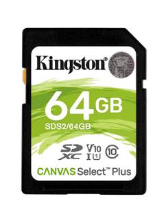 CARTAO MEM SD 64GB CLAS10 SDS2/64GB 100MB - UN - KINGSTON