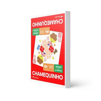 PAPEL CHAMEQUINHO 180G 50FLS - A4 - CX 25 - CHAMEX