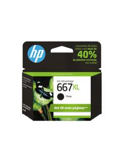 CARTUCHO DE TINTA 667XL PRETO 3YM81AB - UN - HP