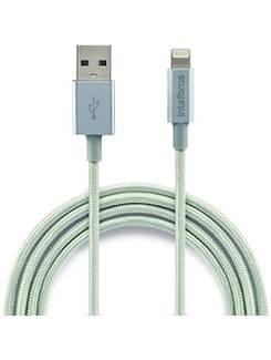 CABO USB - LIGHTNING NYLON 1,5M - EUAL 15NB - BRANCO - UN - INTELBRAS