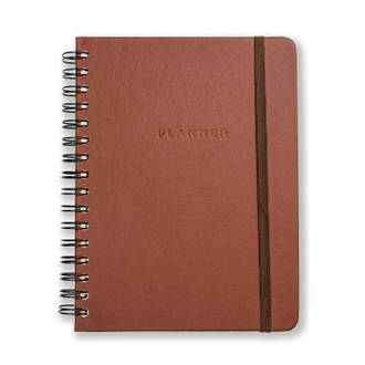 PLANNER PERMANENTE ESPIRAL A5 / CAFÉ - UN - CICERO