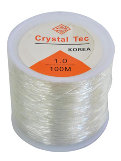 FIO DE SILICONE TRANSPARENTE 1,0 - C/100M - 403496 - UN - KIT