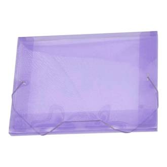 PASTA ELASTICO PLASTICA 2CM OFICIO - 1022 - LILAS - PCT 10 - ACP