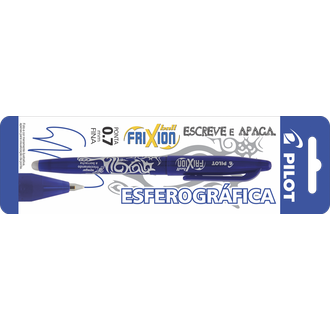 CANETA FRIXION BALL BL-FR7 0,7MM - AZUL - CX 12 - PILOT