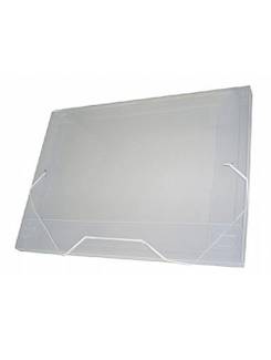 PASTA ELASTICO PLASTICA 2CM OFICIO - 1022 - CRISTAL - UN - ACP