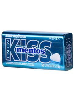 PASTILHA MENTOS KISS 35G - MINT - UN - PERFETTI VAN MELLE