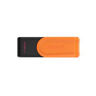 PEN DRIVE 256GB - EXODIA DTXS - USB 3.2 - PRETO - UN - KINGSTON