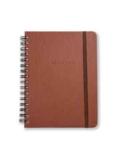 PLANNER PERMANENTE ESPIRAL A5 / CAFÉ - UN - CICERO