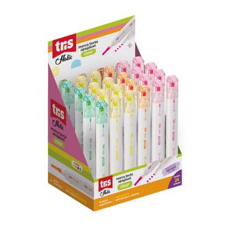MARCA TEXTO CLEAR APAGAVEL - 910882 - CX 24 - TRIS