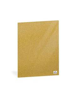 FOLHA EVA GLITTER  - DOURADO - PCT 10 - DUBFLEX