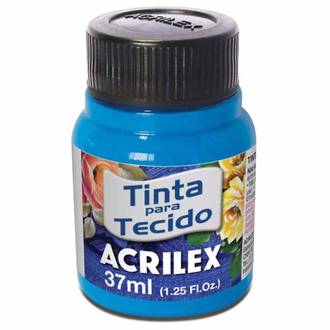 TINTA TECIDO FLUOR 37ML 04040 - AZUL - UN - ACRILEX