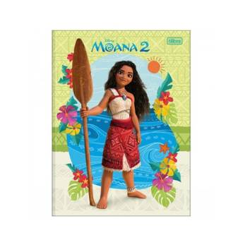 CADERNO BROCHURAO CAPA DURA 80FLS - MOANA - PCT 5 - TILIBRA