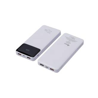 CARREGADOR PORTATIL 10200MAH POWER BANK - PB102WH - BRANCO - UN - ELG