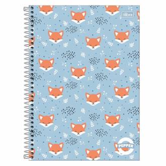 CADERNO UNIV CAPA DURA 20X1 320FLS - PEPPER FEM - UN - TILIBRA