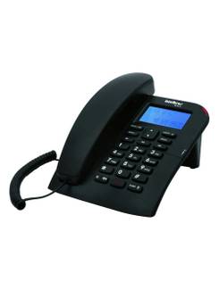 TELEFONE C/FIO C/ ID TC60ID - PRETO - UN - INTELBRAS
