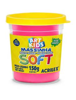 MASSA P/MODELAR SOFT 150G 07315 - MARAVILHA - CX 06 - ACRILEX