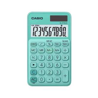 CALCULADORA BOLSO 10 DIG SL310UC - GREEN - UN - CASIO