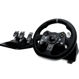 VOLANTE LOGITECH G920 DRIVING FORCE PARA XBOX SERIES X|S, XBOX ONE E PC - UN - LOGITECH