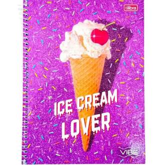 CADERNO UNIV CAPA DURA 12X1 192FLS - VIBE FEM - UN - TILIBRA