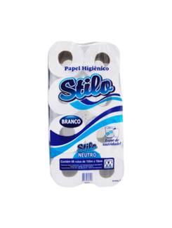 PAPEL HIGIENICO STILO C/8 - 300M - NEUTRO - UN - MEYORS