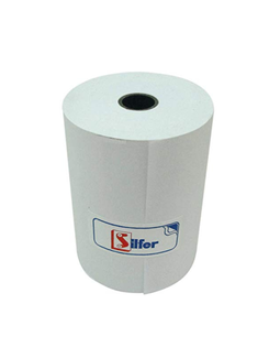 BOBINA CALCULADORA 56G - BRANCA - 57x30 - CX 30 - SILFER